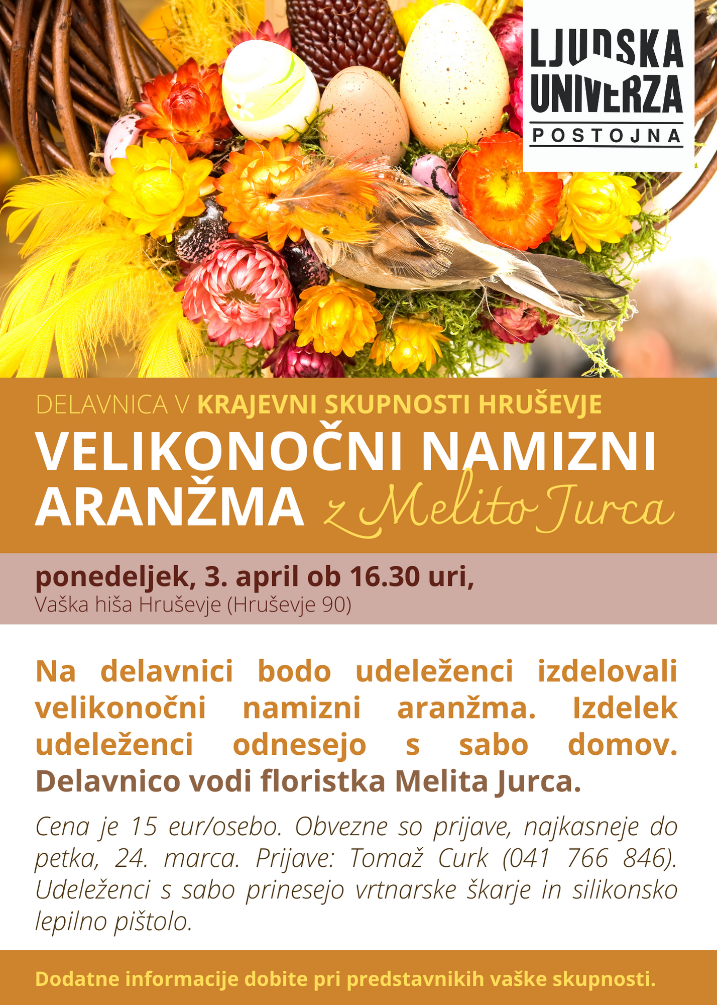 velikonočna delavnica _ hruševje